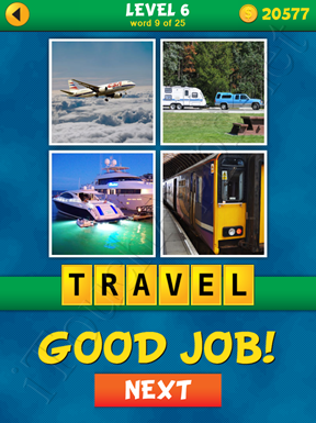 4 Pics 1 Word Puzzle - What's That Word Level 6 Word 9 Solution