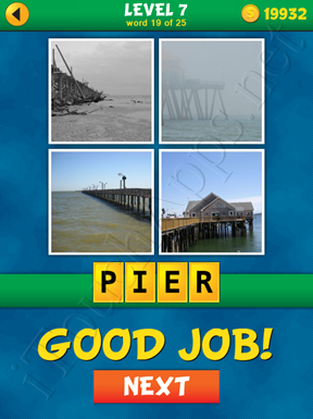 4 Pics 1 Word Puzzle - What's That Word Level 7 Word 19 Solution