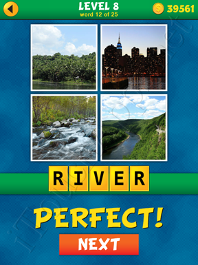 4 Pics 1 Word Puzzle - What's That Word Level 8 Word 12 Solution