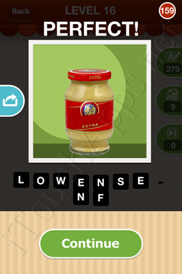 Hi Guess the Food Level 16 Pic 159 Answer