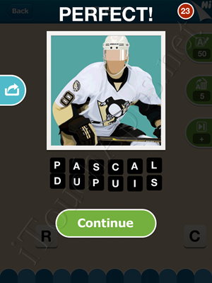 Hi Guess the Hockey Star Level Level 3 Pic 10 Answer