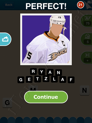 Hi Guess the Hockey Star Level Level 3 Pic 8 Answer