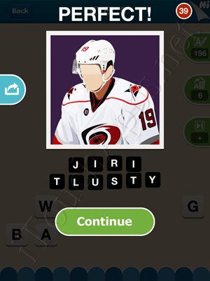 Hi Guess the Hockey Star Level Level 5 Pic 6 Answer
