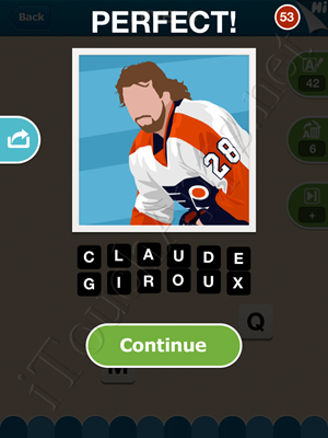 Hi Guess the Hockey Star Level Level 6 Pic 10 Answer