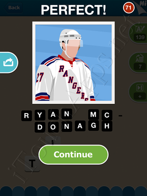 Hi Guess the Hockey Star Level Level 8 Pic 8 Answer