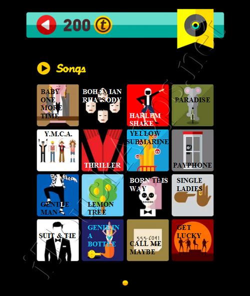 Icon Pop Quiz Game Weekend Specials Songs Answers / Solutions