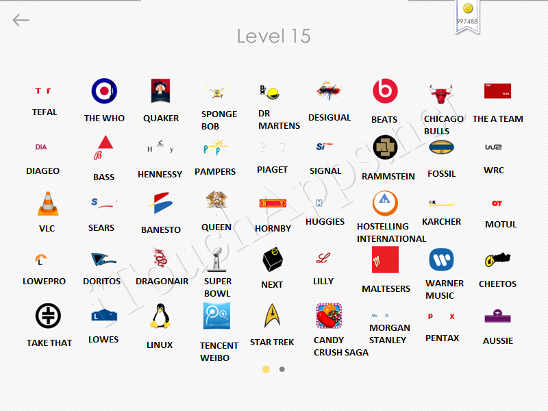 logos quiz answers: level 15 part 1