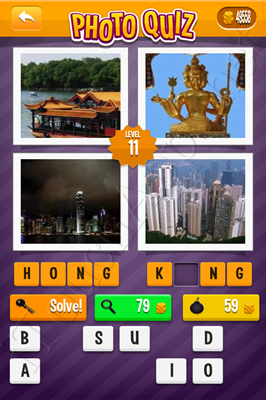 Photo Quiz Cities Pack Level 11 Solution
