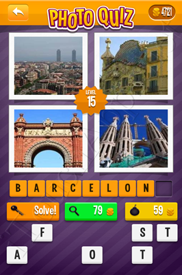 Photo Quiz Cities Pack Level 15 Solution