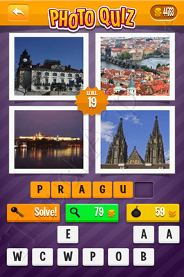 Photo Quiz Cities Pack Level 19 Solution