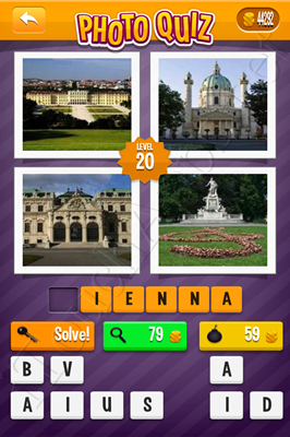 Photo Quiz Cities Pack Level 20 Solution