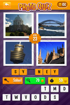 Photo Quiz Cities Pack Level 23 Solution