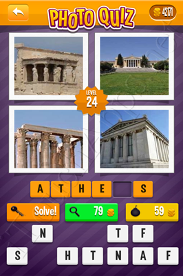 Photo Quiz Cities Pack Level 24 Solution