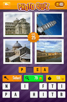 Photo Quiz Cities Pack Level 25 Solution