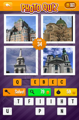 Photo Quiz Cities Pack Level 34 Solution