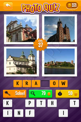Photo Quiz Cities Pack Level 37 Solution
