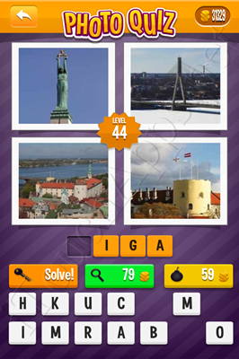 Photo Quiz Cities Pack Level 44 Solution