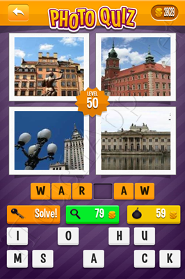 Photo Quiz Cities Pack Level 50 Solution