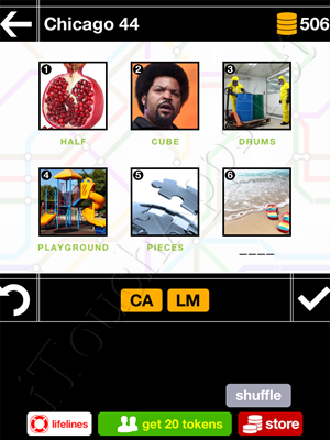 Pics & Pieces Chicago Pack Level 44 Answer