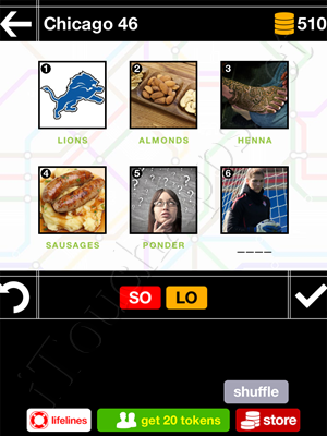 Pics & Pieces Chicago Pack Level 46 Answer