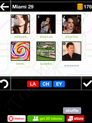 Pics & Pieces Miami Pack Level 29 Answer