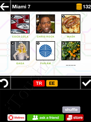 Pics & Pieces Miami Pack Level 7 Answer