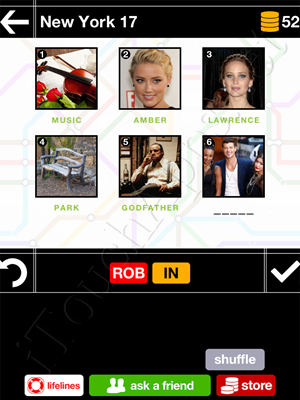 Pics & Pieces New York Pack Level 17 Answer