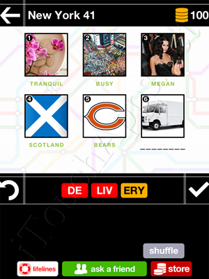 Pics & Pieces New York Pack Level 41 Answer