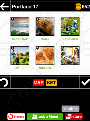 Pics & Pieces Portland Pack Level 17 Answer