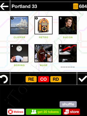 Pics & Pieces Portland Pack Level 33 Answer