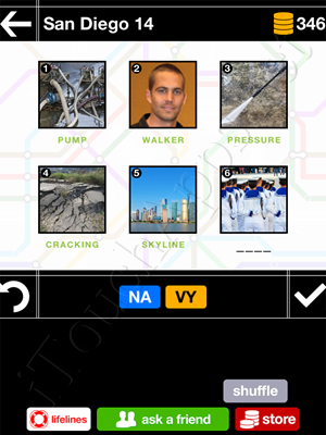 Pics & Pieces San Diego Pack Level 14 Answer