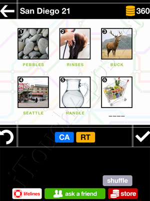 Pics & Pieces San Diego Pack Level 21 Answer