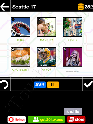 Pics & Pieces Seattle Pack Level 17 Answer