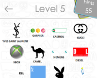 Logos Quiz Game Answers: Level 5 Part 1 – For iPod, iPhone, iPad