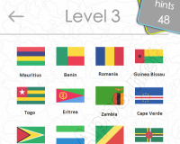 Flags Quiz Answers: Level 3 Part 2