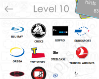 Logos Quiz Game Answers: Level 10 Part 3 – For iPod, iPhone, iPad