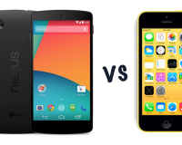 iPhone 5c vs Nexus 5
