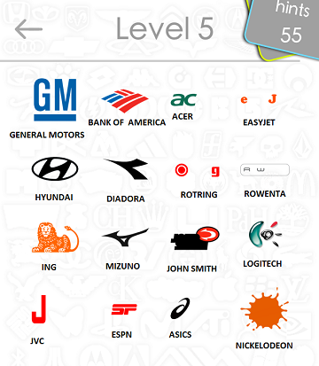 logos quiz answers: level 5 part 4