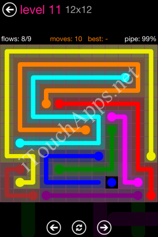Flow Pink Pack 12 x 12 Level 11 Solution