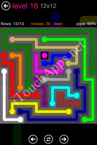 Flow Pink Pack 12 x 12 Level 16 Solution