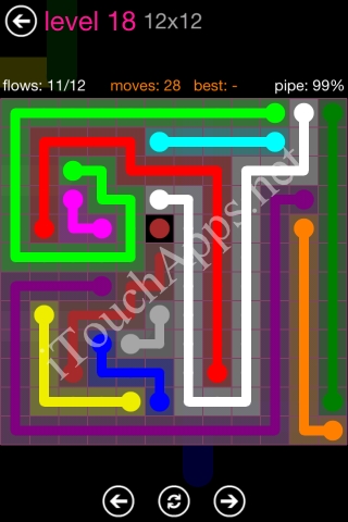 Flow Pink Pack 12 x 12 Level 18 Solution