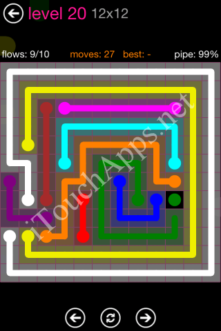 Flow Pink Pack 12 x 12 Level 20 Solution