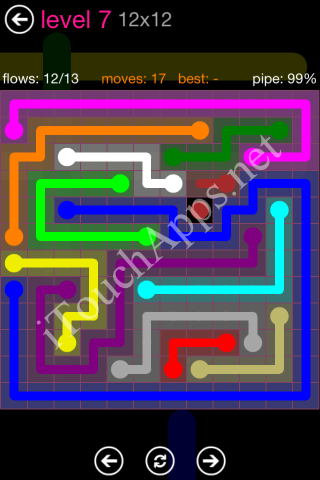 Flow Pink Pack 12 x 12 Level 7 Solution