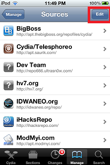 List of Cydia Sources - How to Add Cydia Sources to Ipod Touch