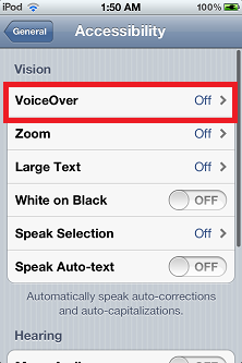 Voiceover - How to Check Ipod Touch Battery Percentage