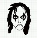 Badly Drawn Faces Alice Cooper