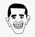 Badly Drawn Faces Barack Obama