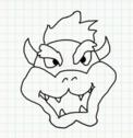 Badly Drawn Faces Bowser