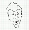 Badly Drawn Faces Butthead