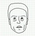 Badly Drawn Faces Christopher Walken
